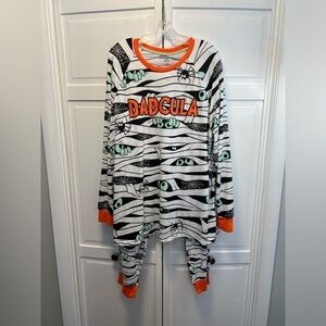 Way To Celebrate Halloween 2PC DADCULA Pajama Set Size Men’s 2X (50-52)